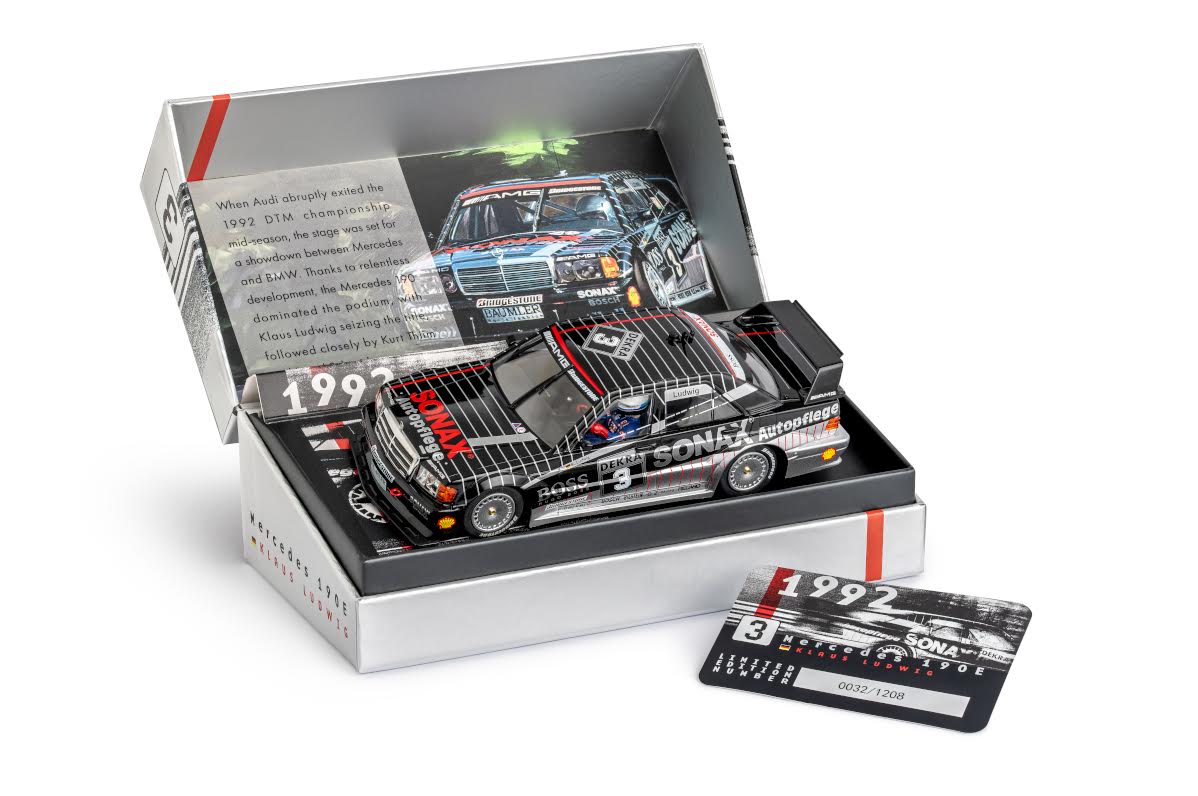 CW25 Mercedes 190E DTM winner 1992 in special presentation box